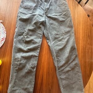 Men’s 36x34 Carhartt classic Dungarees in OD green